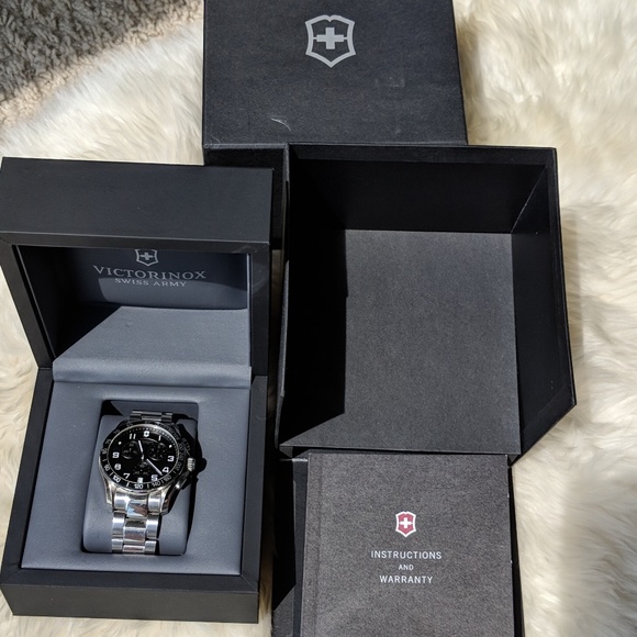 Victorinox Mens Chrono XLS - Black Dial
